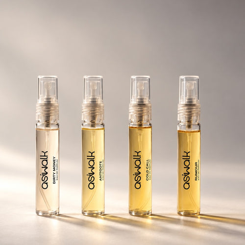 ASIWALK Discovery Set of four 10ml fragrance vials
